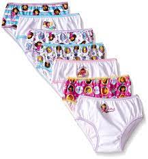 Buy Nickelodeon Little Girls' Dora The Explorer Underwear (Pack of 7),  Multi, 8 at Amazon.in