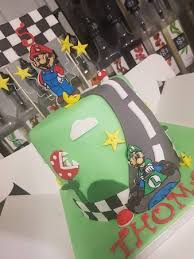 ot luigi circuit on mario kart wii looks like monza. Mario Kart Birthday Cake Picture Of Angel Cakes Tearoom New Buckenham Tripadvisor