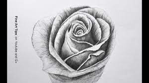 Maybe you would like to learn more about one of these? Drawing Flowers How To Draw A Rose With Pencil Fine Art Tips Youtube