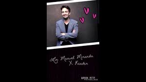 Lin Manuel Miranda X Reader Free Delivery Album Web Org