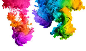 Rainbow Of Acrylic Ink In Water Color Explosion Ink In Water Watercolor Water Iphone Wallpaper