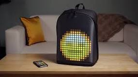 Pixelated Smart Backpack: A knapsack with an integrated LED ...
