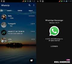 · tap ikon tiga titik di bagian sudut kanan atas. Download Whatsapp Transparan Versi Terbaru 2018 Safekey