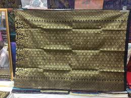 Rm160 sepasang baju melayu rm230 set baju + sampin. Sampin Hitam Benang Emas Terengganu Sutera Batik Songket Facebook