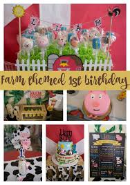 A farm preschool theme includes old macdonald, and your preschoolers will want to learn all about it! Farm Themed First Birthday Party Pretty My Party Party Ideas