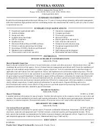resume rooms division manager