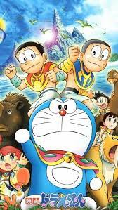 pin oleh sardia devyanna di doraemon kartun gambar karakter doraemon