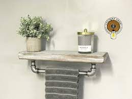 We did not find results for: Light Whitewash 5 5 Deep 1 5 Thick Floating Shelf With Towel Bar Lulight Wood Shelf Floating Shelf Farm Wall Wood Shelves Shelves Industrial Wall Shelves