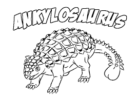 Ankylosaurus is a genus of armored dinosaur. Ankylosaurus Coloring Book Dinosaur Coloring Pages Dinosaur Coloring Printable Coloring Pages