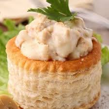 Chicken And Mushroom Vol Au Vents Recipe Vol Au Vent Stuffed Mushrooms Food