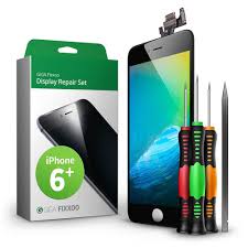 Das apple iphone 6 / 6s ist eine echte augenweide. Giga Fixxoo Iphone 6 Plus Display Reparaturset Schwarz Bei Expert Kaufen