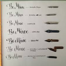 Caneta Para Caligrafia Parallel Pen Pilot Tipos De Bico De Pena Calligraphy Hand Lettering Calligraphy Handwriting