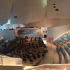 New World Symphonys Frank Gehry Garage At Night Picture