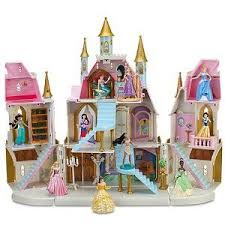 Disney Princess Magical Castle Play Set Hard Plastic Figurines Disney Princess Magiclip Contemporary Disney Disney Princess Dolls
