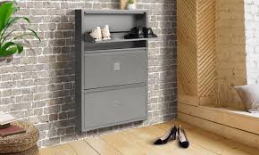 Découvrez nos nombreux meubles de rangement home24. Meubles Chaussures Metal 3 Portes Tromso