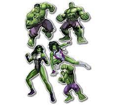 5 Marvel's Hulk and She