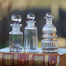 Antique apothecary jars bottles miniature lot of 10 medicine medical bottles old. Glass Potion Bottles With Stopper Lid Old Glass Bottle Set Etsy Old Glass Bottles Small Glass Vases Vintage Decanter