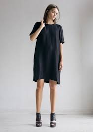 Dress Candy Subtle Stripe Black Rodebjer Fashion Shapeless Dress Minimalist Fashion