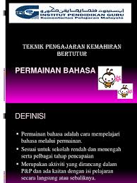 Kemudian klik pada butang 'semak' untuk semakan jawapan anda. Permainan Bahasa Pwpt
