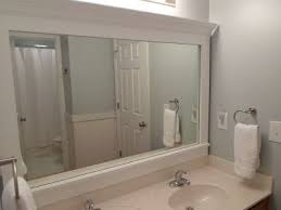 Cheriesparetime Frame A Mirror With Clips Bathroom Mirror Makeover Shabby Chic Bathroom Small Bathroom Mirrors