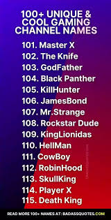 We did not find results for: 200 Creative Gaming Channel Names For Youtube 2021 Pubg Free Fire Badass Quotes
