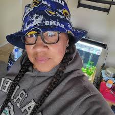 Reversible Bucket Hat From LA Rams Los Angeles Stretch Denim Camo  Distressed Fabric