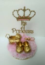 Little princess themed baby shower. It S A Princesswelcome Little Princess Royal Baby Etsy Baby Shower Princess Baby Shower Centerpieces Royal Baby Showers