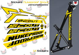 5 out of 5 stars. Nukeproof Scout Decals Scout Sticker Design Stickers