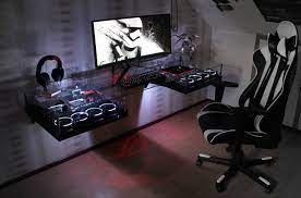 Position them about 4 in (10 cm) apart along the edge of the shelf. How To Build Your Own Gaming Pc Setup Infographic Bit Rebels