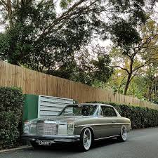 563 Likes 15 Comments Luke Byers Escaping Brisbane On Instagram Turn 30 Today Car Turns 46 W114outlaw W1 Mercedes Coupe Mercedes Car Old Mercedes