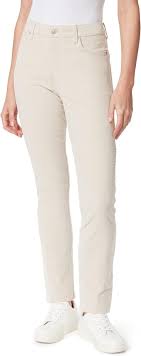 Gloria Vanderbilt Womens Petite Amanda Corduroy Slim High Rise Pant