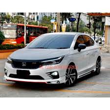 Honda city is a 5 seater sedan car available at a price range of rs. Honda City Gm7 Ps Bodykit Body Kit Front Side Rear Skirt Lip Led 2020 2021 2022 Shopee Malaysia