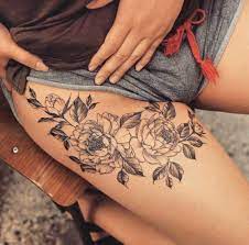 61 Idees De Tatouage Cuisse Tatouage Tatouage Cuisse Cuisse