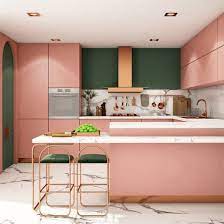 Besides good quality brands, you'll also find plenty of discounts when you shop for kitchen pink during big sales. China Modern Painting Cabinet Design Small Size High Gloss Lacquer U Shape Pink Kitchen Cabinets For Sale China Kitchen Cabinet Kitchen Cabinet Design