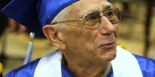 Veteran 94, gets his high school diploma