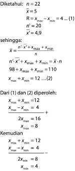 4 perhatikan tabel distribusi frekuensi data tunggal berikut ini Dalam Suatu Kelas Terdapat 22 Siswa Guru Mengadakan Ulangan Matematika Hasil Ulangan Mas Dayat