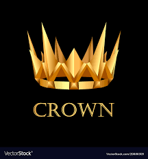 Are you searching for gold crown png images or vector? Royal Gold Corona On Black Background Royalty Free Vector Gold And Black Background Gold Picture Frames Black Backgrounds