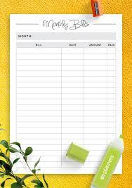 Once you do that, you can start saving towards some fun goals! Printable Budget Templates Download Pdf A4 A5 Letter Size