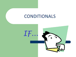 Resultado de imagen para conditionals