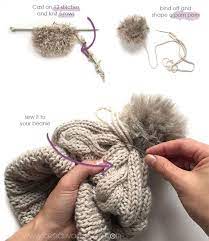 Snuggle up and shop throws at next. Wool Beanie With Fur Pom Pom Free Knitting Pattern Tutorial
