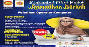 Pelatihan Operator Komputer Untuk Anggota Karangtaruna Desa Se Kecamatan Cikalong Syabaabul Fikri