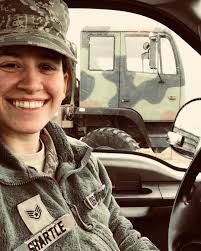 There wasn't a dull moment for Lauren Shartle while she completed her  degree in Computing & Security Technology. ⁠⠀ ⁠⠀ Her favorite memory?  "Being an online student while becoming a Mom of