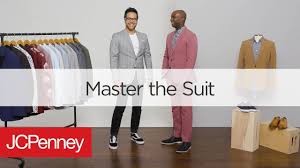 Mens Suit Styles How To Wear A Suit Jcpenney Mens Fashion