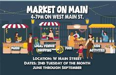 Market on West Main St | Turn the Page