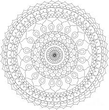 Malvorlagen Blumen Mandala Schwer Malvorlagencr