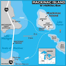 Mackinac Island Map Ferry And Hotels Travel Information Page Mackinac Island Grand Hotel Mackinac Island Mackinac