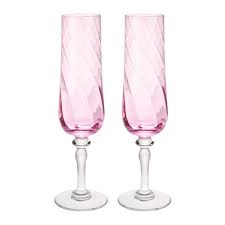 Konungslig Champagne Flute Pink Ikea Pink Glassware Pink Wine Glasses Champagne Flute