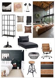 The style of the interior means a set of basic features, design techniques and elements of furniture which create special harmony in a particular style. Industrial Mood Board Industrial Style Interior Industrial Home Design Interior Design Mood Board