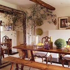 Mediterranean Style Dining Room Wooden Furniture Decorating Ideas Ideal Home Mediterranean Decor Unique Dining Tables Wood Dining Table Decor