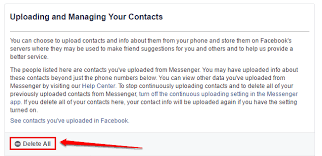 There you will see contact info option click on that. How To Turn Off The Phone Contacts Sync Feature In Facebook
